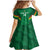 Custom Bolivia Football Family Matching Mermaid Dress and Hawaiian Shirt 2024 Vamos La Verde - Green - Wonder Print Shop