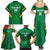 Custom Bolivia Football Family Matching Summer Maxi Dress and Hawaiian Shirt 2024 Vamos La Verde - Green - Wonder Print Shop