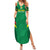 Custom Bolivia Football Family Matching Summer Maxi Dress and Hawaiian Shirt 2024 Vamos La Verde - Green - Wonder Print Shop