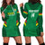 Custom Bolivia Football Hoodie Dress 2024 Vamos La Verde - Green - Wonder Print Shop