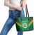 Custom Bolivia Football Leather Tote Bag 2024 Vamos La Verde - Green - Wonder Print Shop