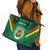 Custom Bolivia Football Leather Tote Bag 2024 Vamos La Verde - Green - Wonder Print Shop