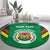 Custom Bolivia Football Round Carpet 2024 Vamos La Verde - Green