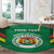 Custom Bolivia Football Round Carpet 2024 Vamos La Verde - Green