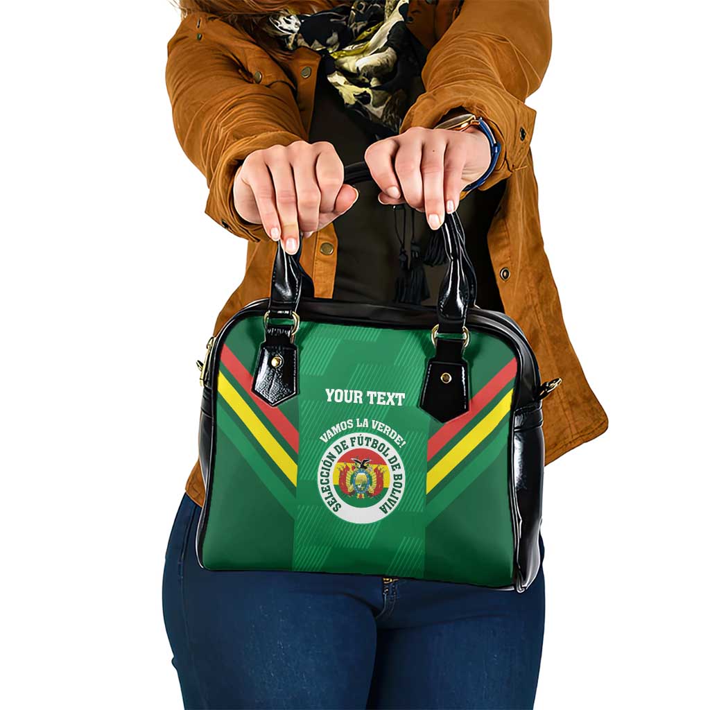 Custom Bolivia Football Shoulder Handbag 2024 Vamos La Verde - Green