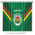 Custom Bolivia Football Shower Curtain 2024 Vamos La Verde - Green