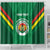 Custom Bolivia Football Shower Curtain 2024 Vamos La Verde - Green