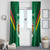 Custom Bolivia Football Window Curtain 2024 Vamos La Verde - Green - Wonder Print Shop