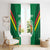 Custom Bolivia Football Window Curtain 2024 Vamos La Verde - Green - Wonder Print Shop