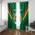 Custom Bolivia Football Window Curtain 2024 Vamos La Verde - Green - Wonder Print Shop