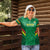 Custom Bolivia Football Women Polo Shirt 2024 Vamos La Verde - Green - Wonder Print Shop