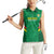 Custom Bolivia Football Women Sleeveless Polo Shirt 2024 Vamos La Verde - Green - Wonder Print Shop