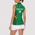 Custom Bolivia Football Women Sleeveless Polo Shirt 2024 Vamos La Verde - Green - Wonder Print Shop