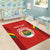 Custom Bolivia Football Area Rug 2024 Vamos La Verde - Red - Wonder Print Shop