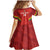 Custom Bolivia Football Family Matching Mermaid Dress and Hawaiian Shirt 2024 Vamos La Verde - Red - Wonder Print Shop