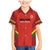 Custom Bolivia Football Family Matching Mermaid Dress and Hawaiian Shirt 2024 Vamos La Verde - Red - Wonder Print Shop