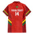 Custom Bolivia Football Family Matching Puletasi and Hawaiian Shirt 2024 Vamos La Verde - Red - Wonder Print Shop