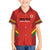 Custom Bolivia Football Family Matching Puletasi and Hawaiian Shirt 2024 Vamos La Verde - Red - Wonder Print Shop