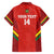 Custom Bolivia Football Family Matching Summer Maxi Dress and Hawaiian Shirt 2024 Vamos La Verde - Red - Wonder Print Shop