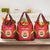 Custom Bolivia Football Grocery Bag Vamos La Verde - Red