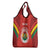 Custom Bolivia Football Grocery Bag Vamos La Verde - Red