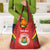 Custom Bolivia Football Grocery Bag Vamos La Verde - Red