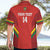 Custom Bolivia Football Hawaiian Shirt 2024 Vamos La Verde - Red - Wonder Print Shop