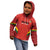 Custom Bolivia Football Kid Hoodie 2024 Vamos La Verde - Red - Wonder Print Shop