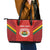 Custom Bolivia Football Leather Tote Bag 2024 Vamos La Verde - Red - Wonder Print Shop