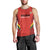 Custom Bolivia Football Men Tank Top 2024 Vamos La Verde - Red - Wonder Print Shop