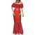 Custom Bolivia Football Mermaid Dress 2024 Vamos La Verde - Red - Wonder Print Shop