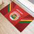 Custom Bolivia Football Rubber Doormat 2024 Vamos La Verde - Red - Wonder Print Shop