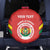 Custom Bolivia Football Spare Tire Cover 2024 Vamos La Verde - Red - Wonder Print Shop