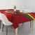 Custom Bolivia Football Tablecloth 2024 Vamos La Verde - Red - Wonder Print Shop