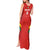 Custom Bolivia Football Tank Maxi Dress 2024 Vamos La Verde - Red - Wonder Print Shop