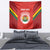 Custom Bolivia Football Tapestry 2024 Vamos La Verde - Red