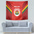 Custom Bolivia Football Tapestry 2024 Vamos La Verde - Red