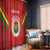 Custom Bolivia Football Window Curtain 2024 Vamos La Verde - Red - Wonder Print Shop