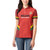 Custom Bolivia Football Women Polo Shirt 2024 Vamos La Verde - Red - Wonder Print Shop