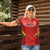 Custom Bolivia Football Women Polo Shirt 2024 Vamos La Verde - Red - Wonder Print Shop