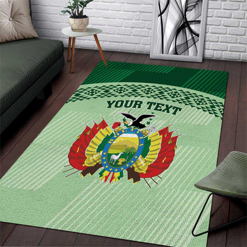 Custom La Verde Bolivia Football Area Rug Est 1926 Newest Version - Wonder Print Shop