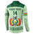 Custom La Verde Bolivia Football Button Sweatshirt Est 1926 Newest Version - Wonder Print Shop