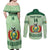 Custom La Verde Bolivia Football Couples Matching Off Shoulder Maxi Dress and Long Sleeve Button Shirt Est 1926 Newest Version - Wonder Print Shop