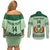 Custom La Verde Bolivia Football Couples Matching Off Shoulder Short Dress and Long Sleeve Button Shirt Est 1926 Newest Version - Wonder Print Shop