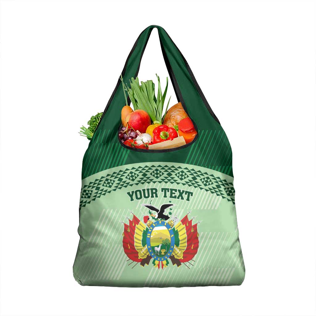 Custom La Verde Bolivia Football Grocery Bag Est 1926 Newest Version