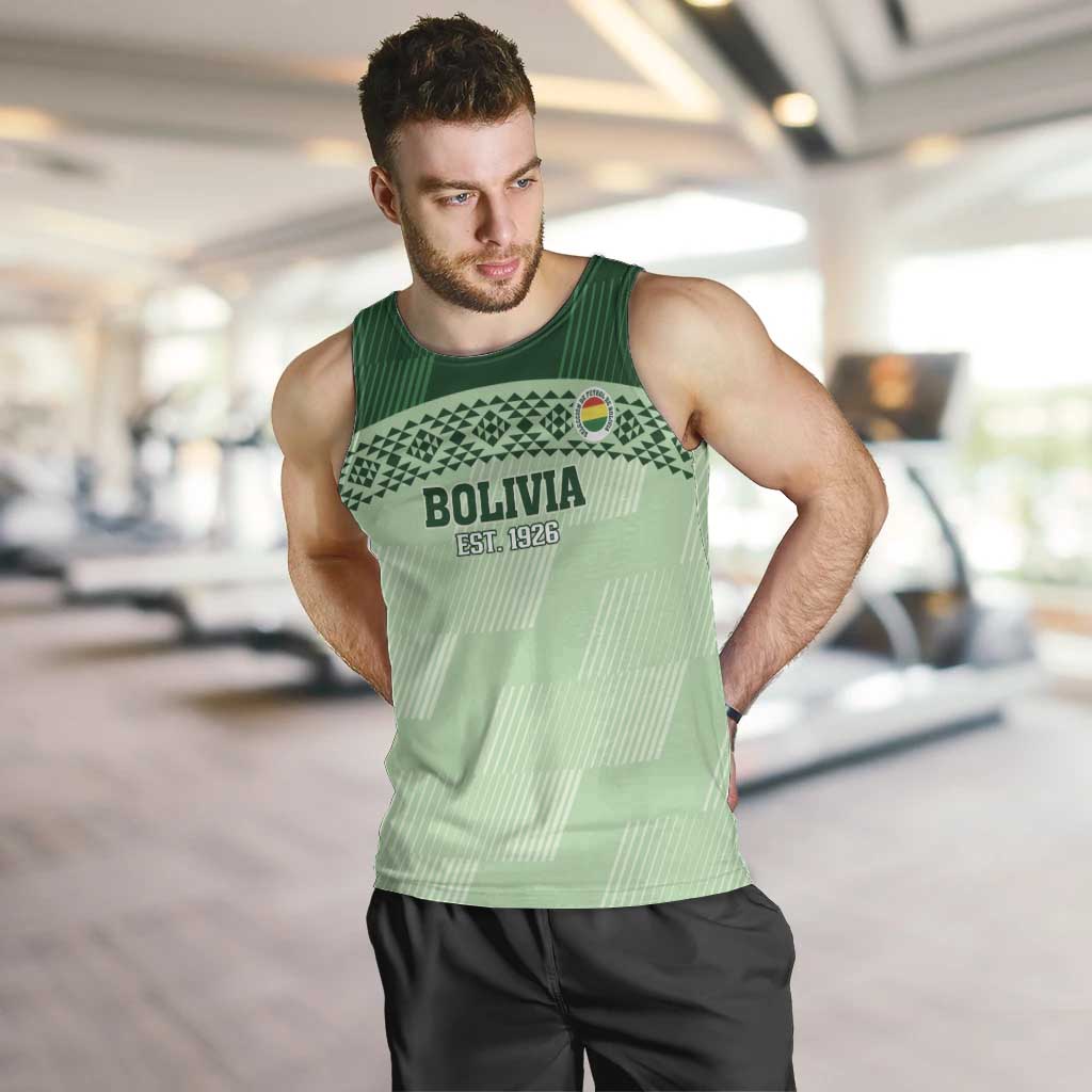 Custom La Verde Bolivia Football Men Tank Top Est 1926 Newest Version - Wonder Print Shop