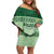 Custom La Verde Bolivia Football Off Shoulder Short Dress Est 1926 Newest Version - Wonder Print Shop