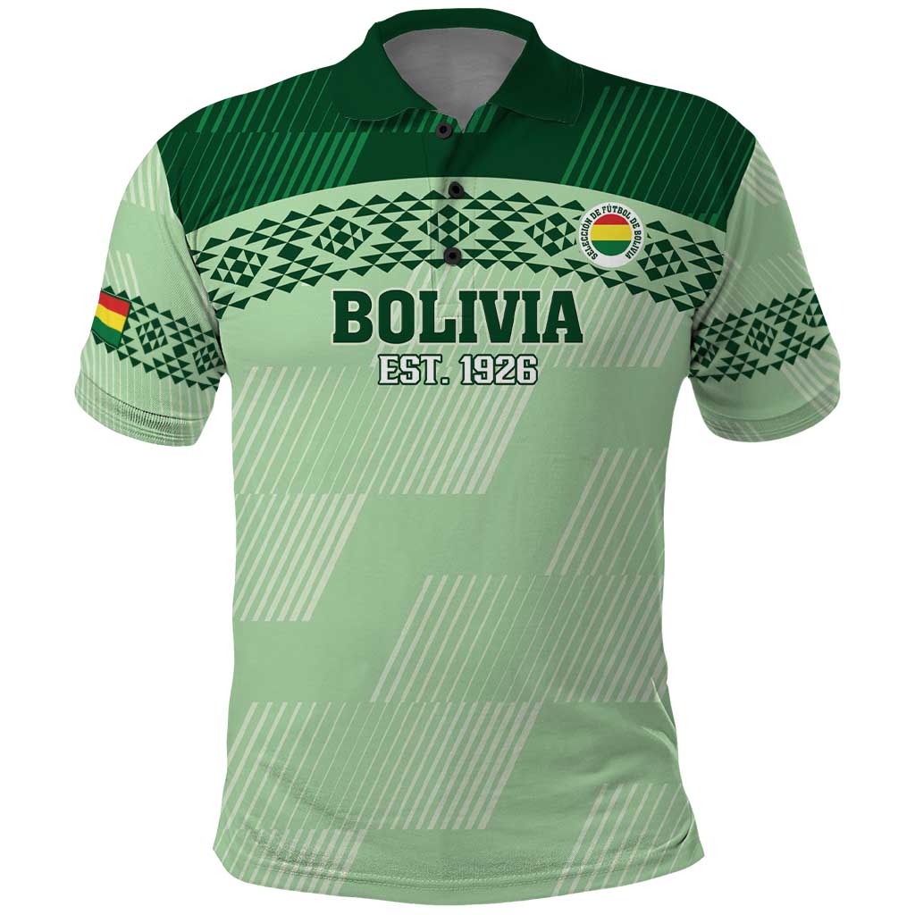 Custom La Verde Bolivia Football Polo Shirt Est 1926 Newest Version - Wonder Print Shop