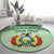 Custom La Verde Bolivia Football Round Carpet Est 1926 Newest Version