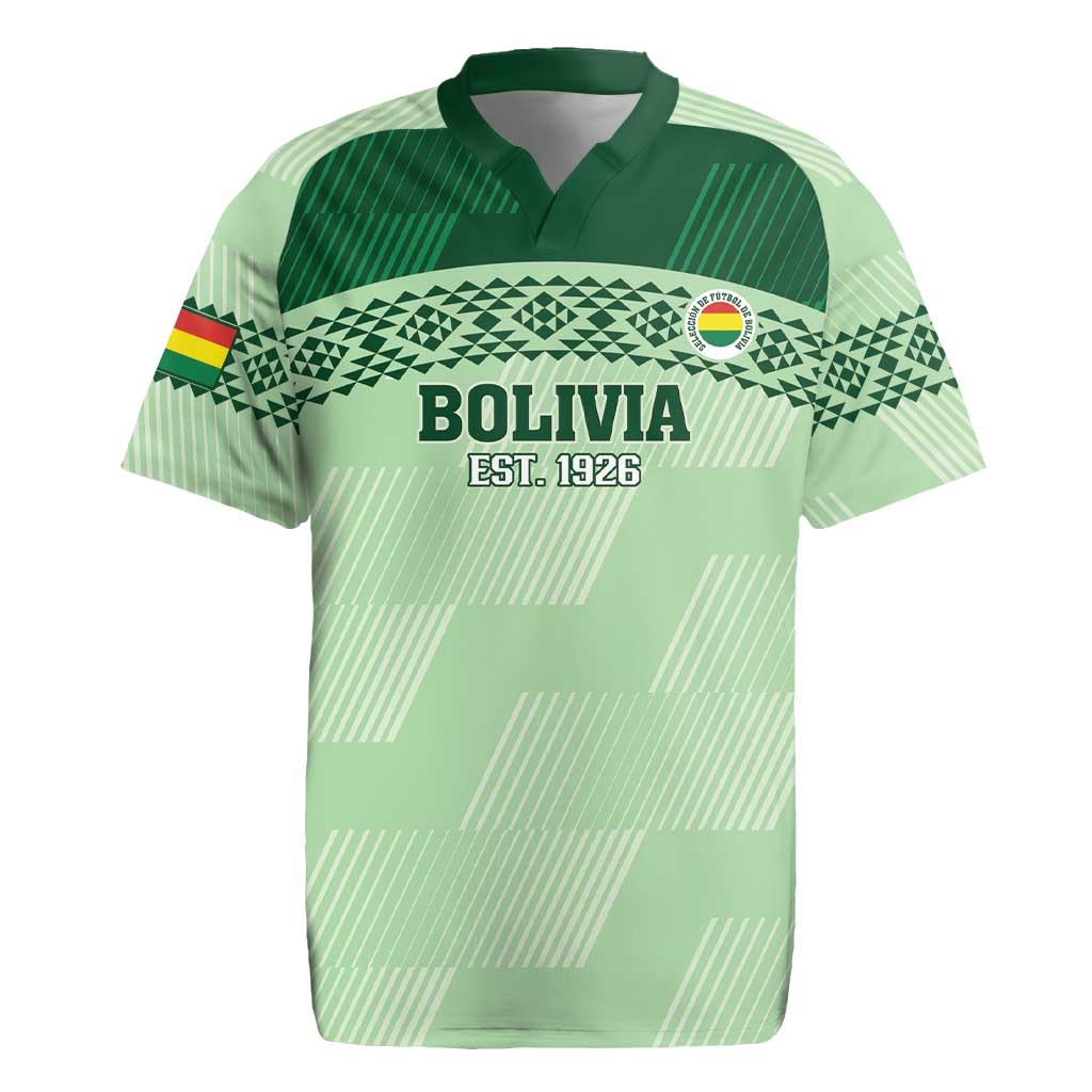 Custom La Verde Bolivia Football Rugby Jersey Est 1926 Newest Version - Wonder Print Shop